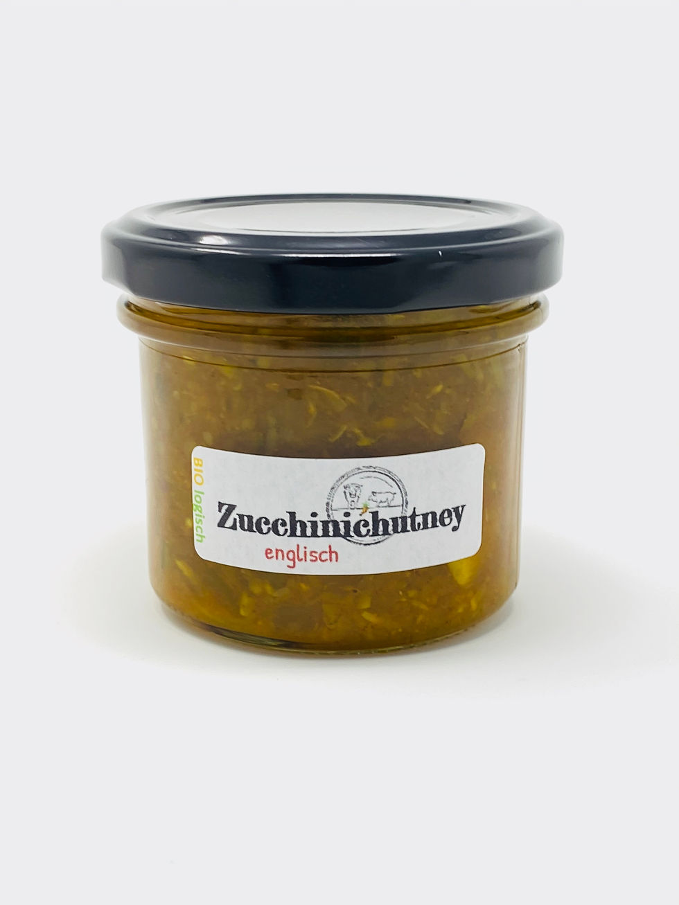 Zucchineychutney, englisch