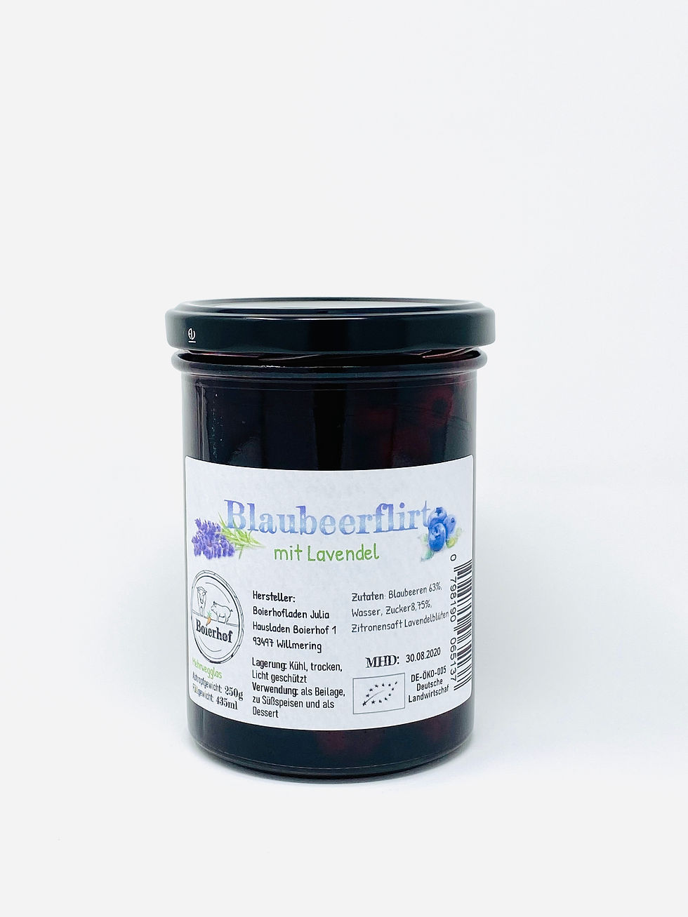 Blaubeerflirt mit Lavendel
