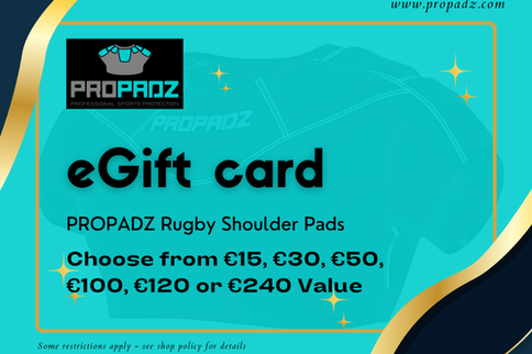 Propadz Shoulder Pads eGift Cards