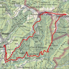 Sasso Gordona (1410m)