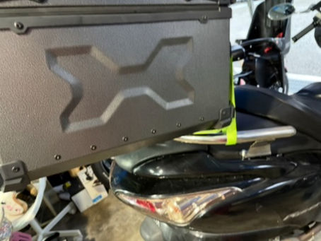 フォルツァ　MF08　リアキャリア交換