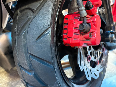 シグナスx125 タイヤ交換