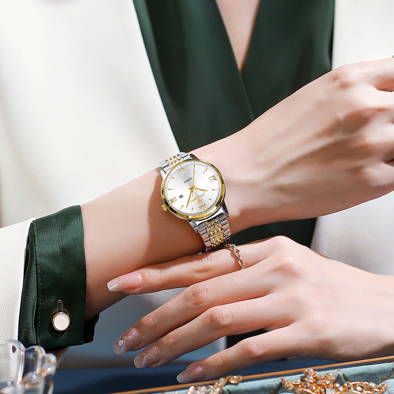 Swiss Ultra-Thin Luxury Women's Watch