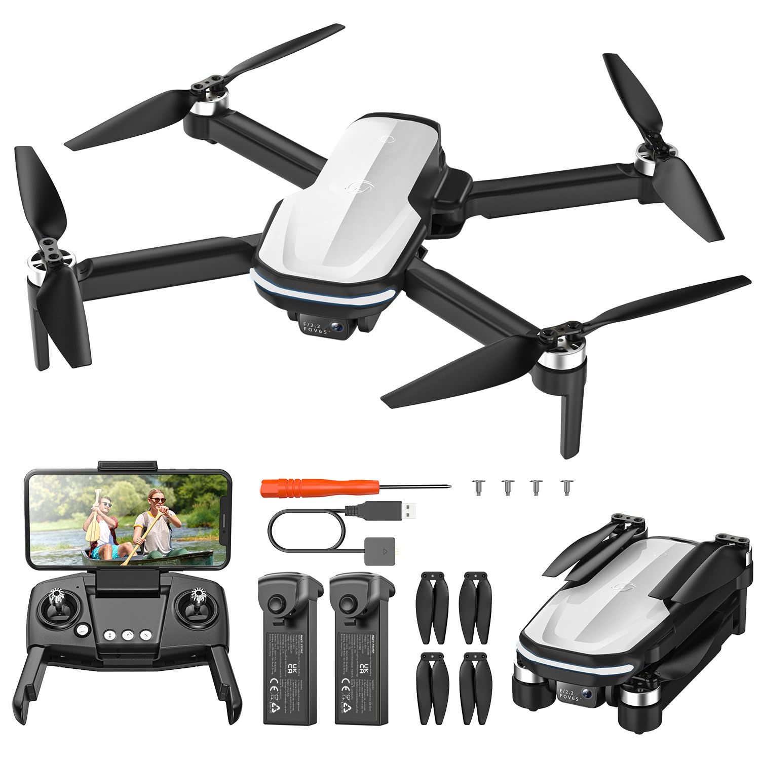 Holy Stone FPV Drone with 1080P HD Camera for Beginner Adults and Kids HS280D Fo