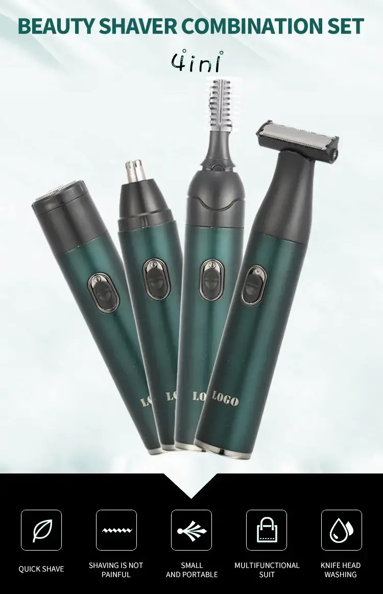 3-in-1 Rechargeable Nose Hair Trimmer for Men