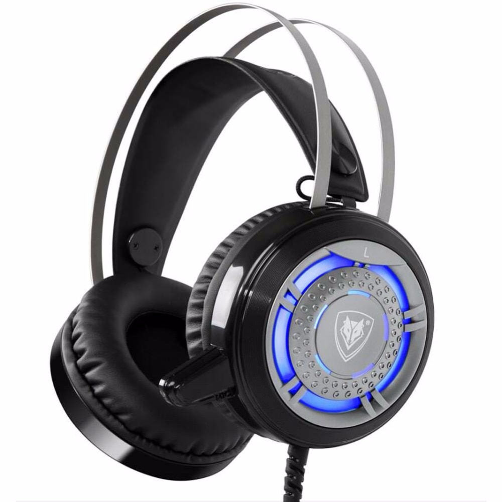 Gaming Headset with Over-Ear Design for PC