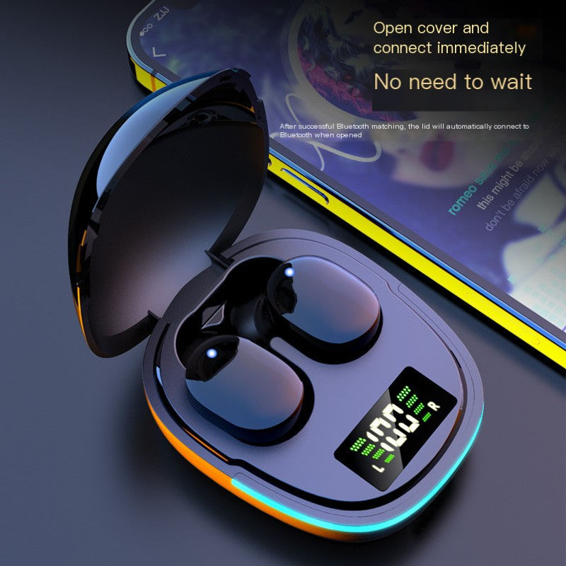 Thumbnail: G9S Bluetooth Earbuds with Colorful Breathing Light