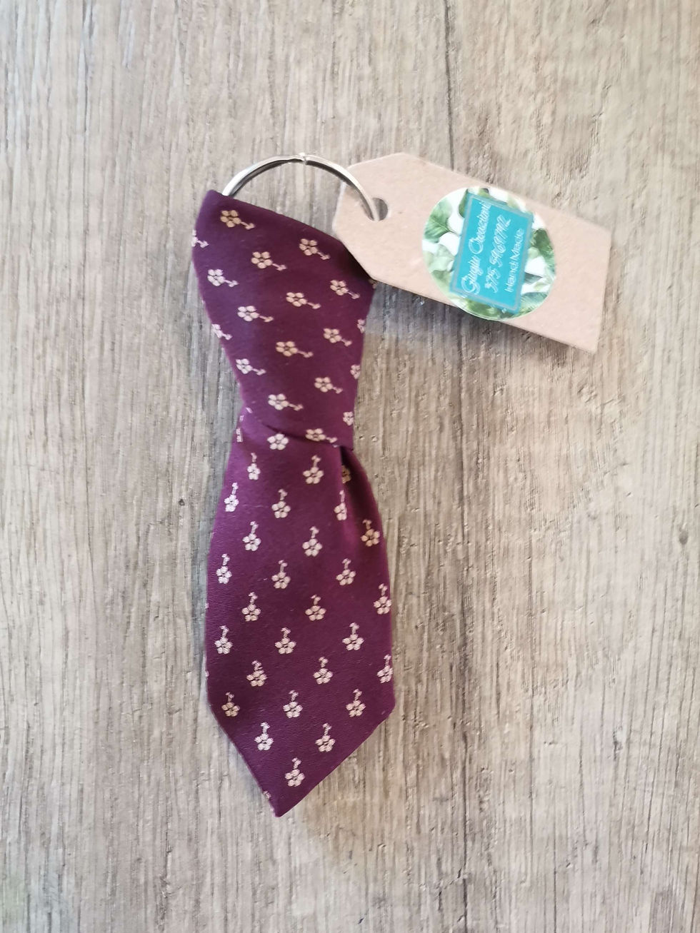 Portachiave Cravattino in Raso