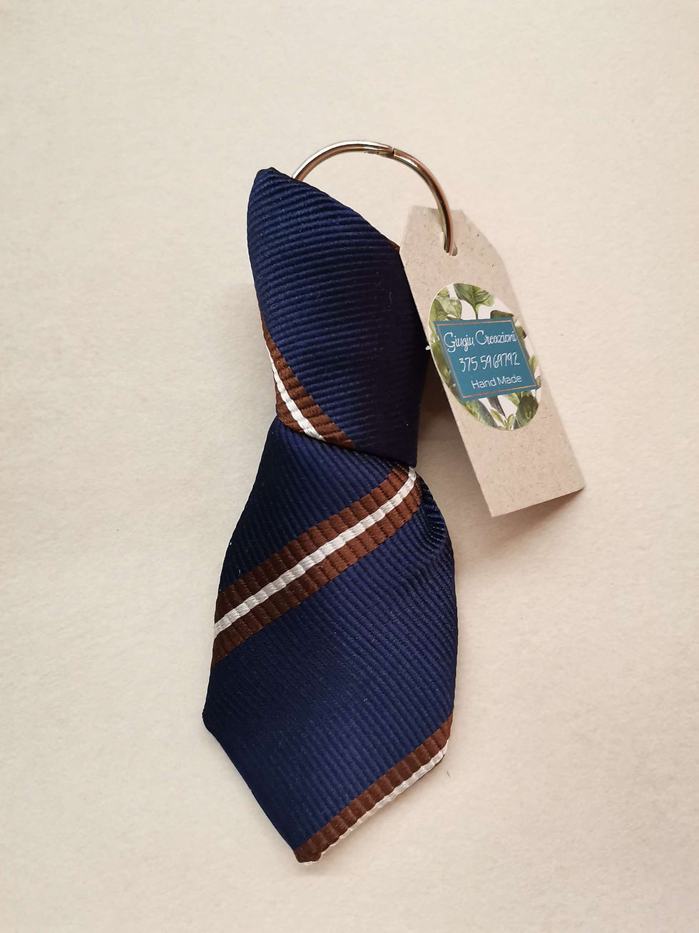 Portachiave Cravattino in Raso