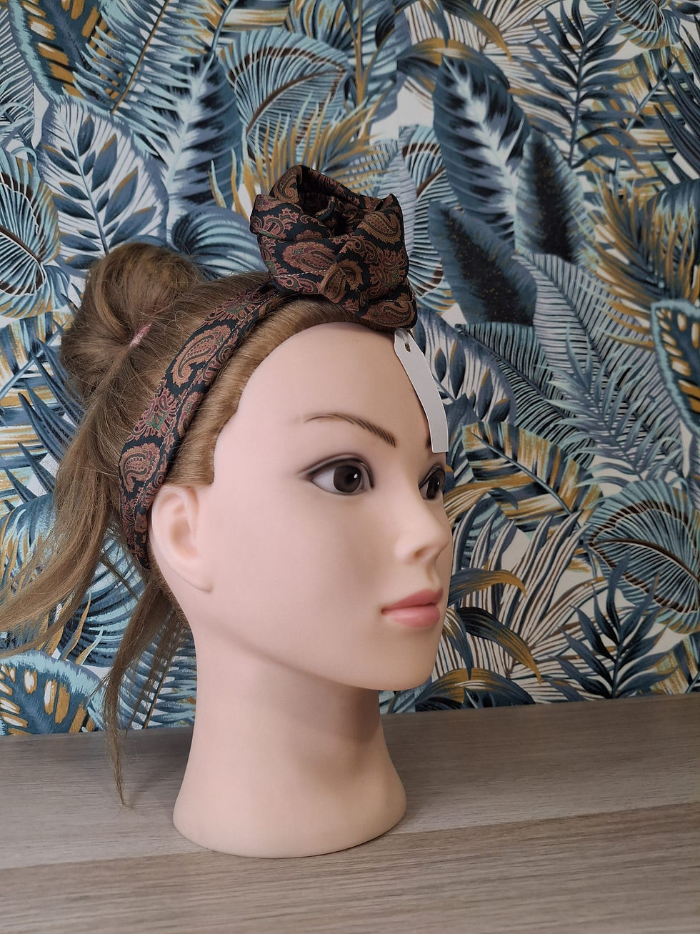 Turbante modellabile con anima di alluminio