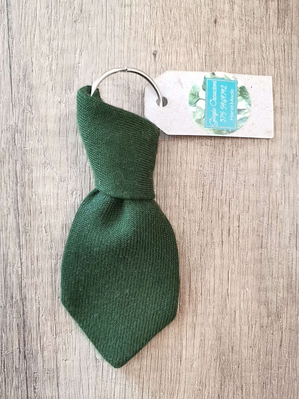 Portachiave Cravattino in Raso