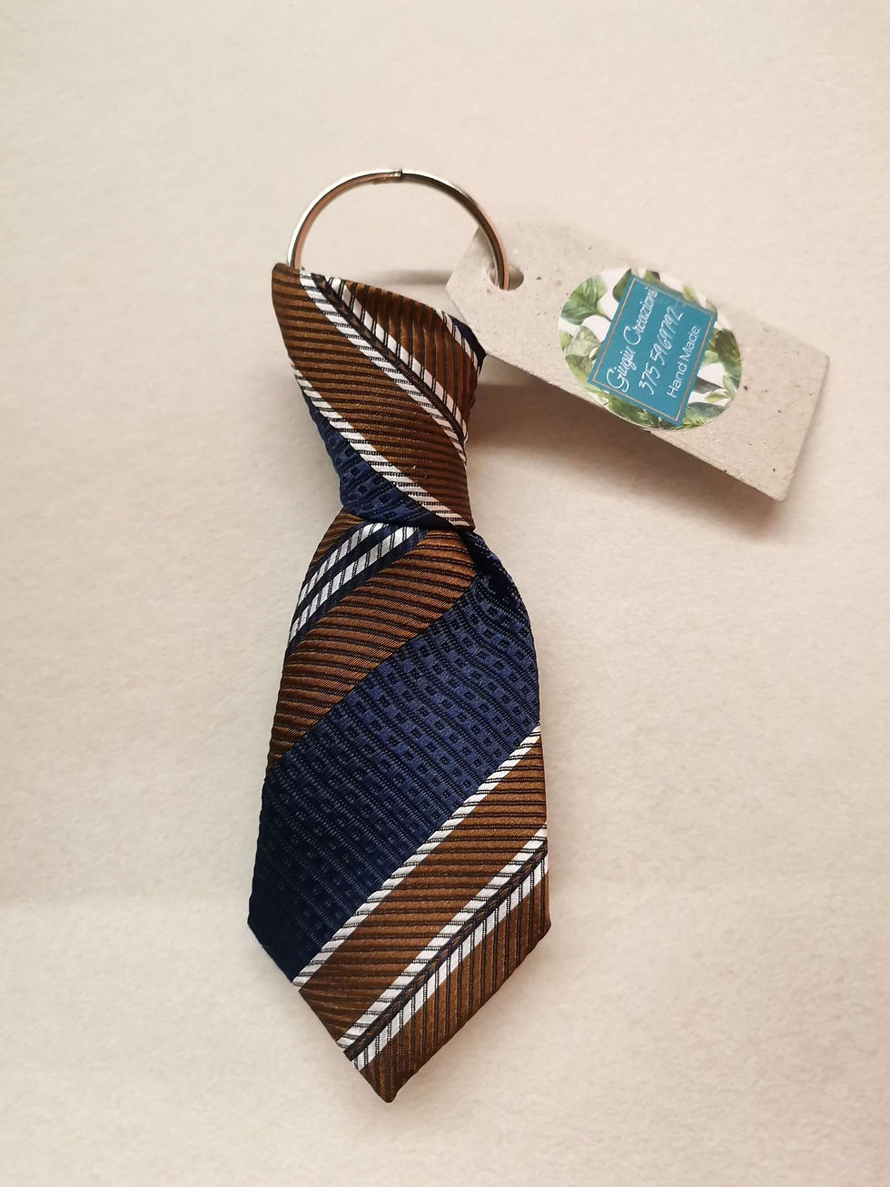 Portachiave Cravattino in Raso