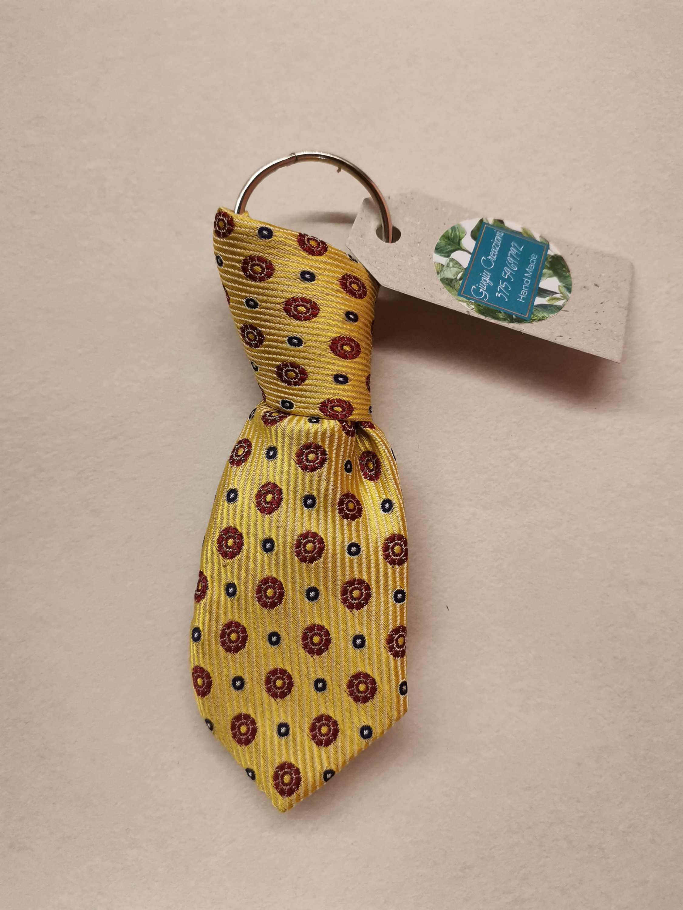 Portachiave Cravattino in Raso