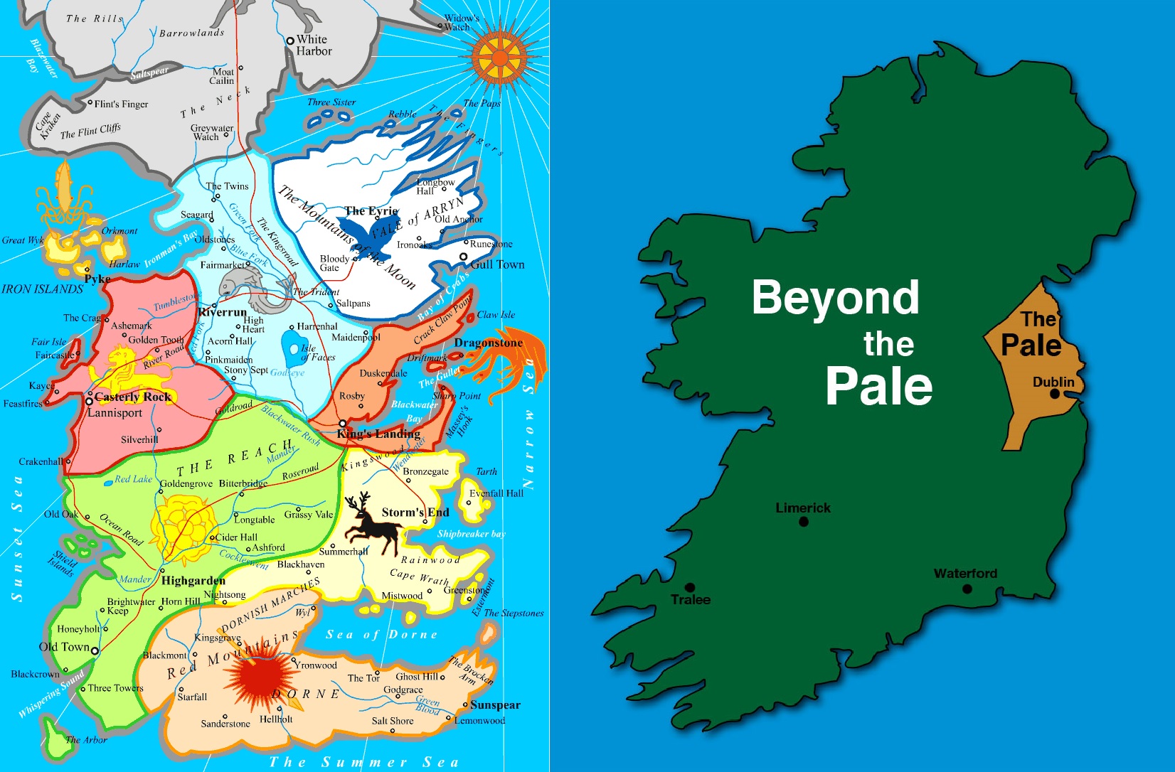 westeros map england westeros map england