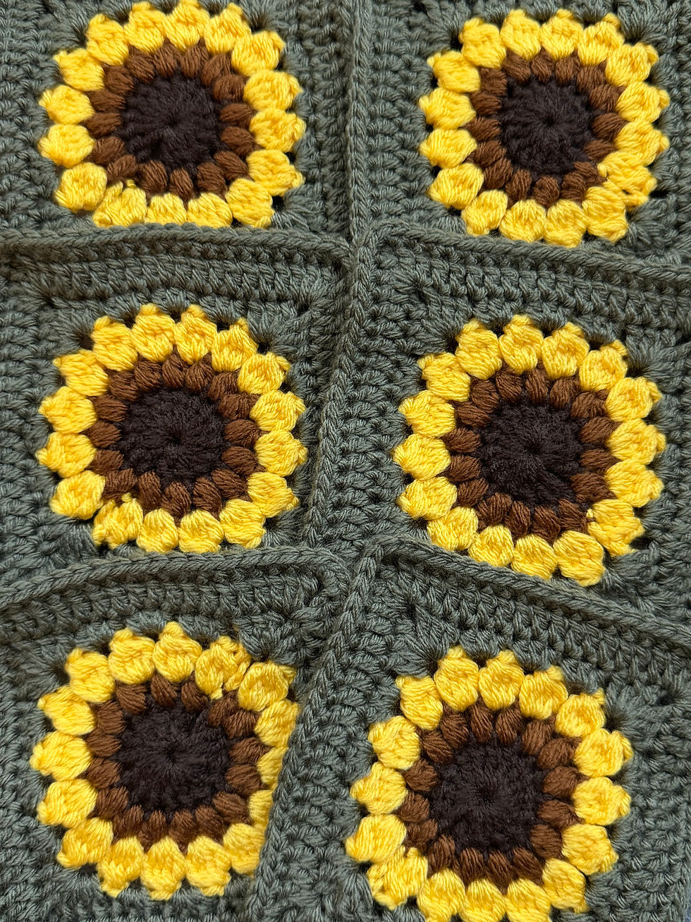 Thumbnail: Wild Meadow Crochet Cat Beanie