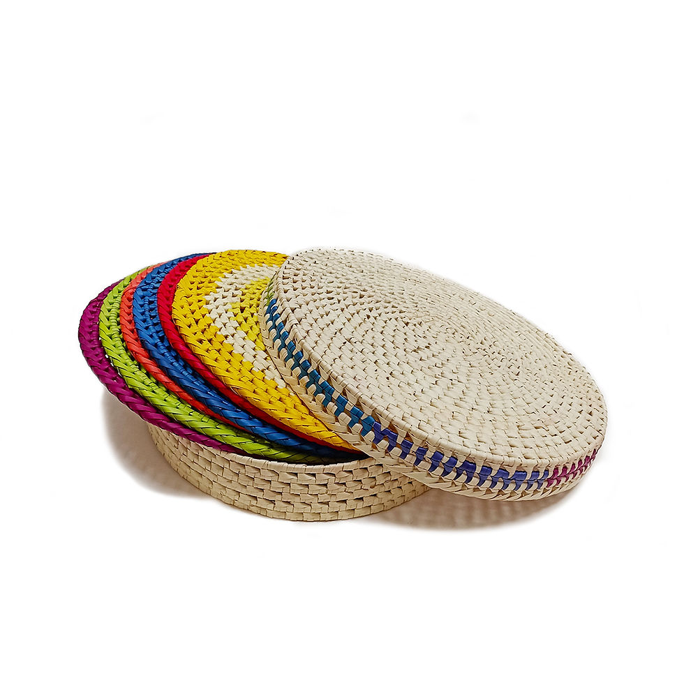 Thumbnail: Table Mat (Round) Set of 6 + Box