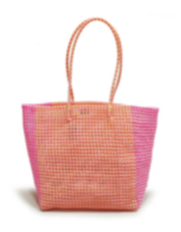 Two Tone Wire Tote