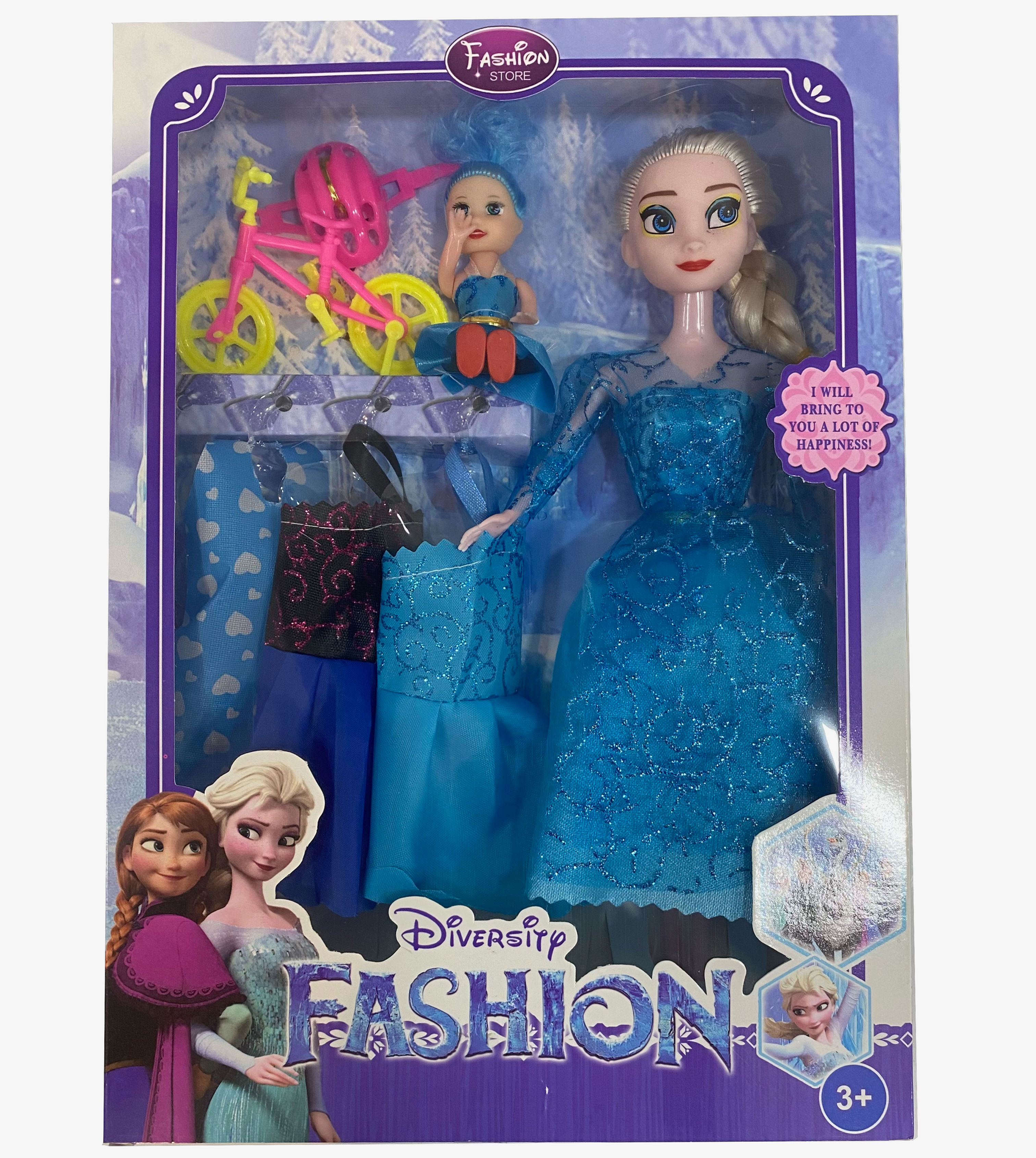 Frozen model doll set -DH31D