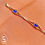 Thumbnail: White gold bracelet with Blue sapphire -