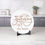 Thumbnail: Personalized Circle Easel Sign