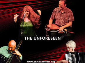 September dates for your calendar with my new band 'The Unforeseen' 