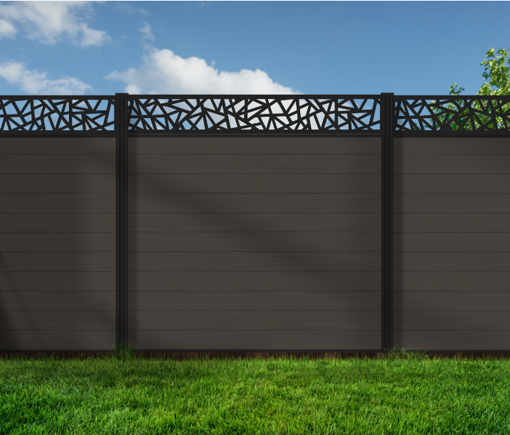 Thumbnail: Composite Fence Panel - Ancient Black