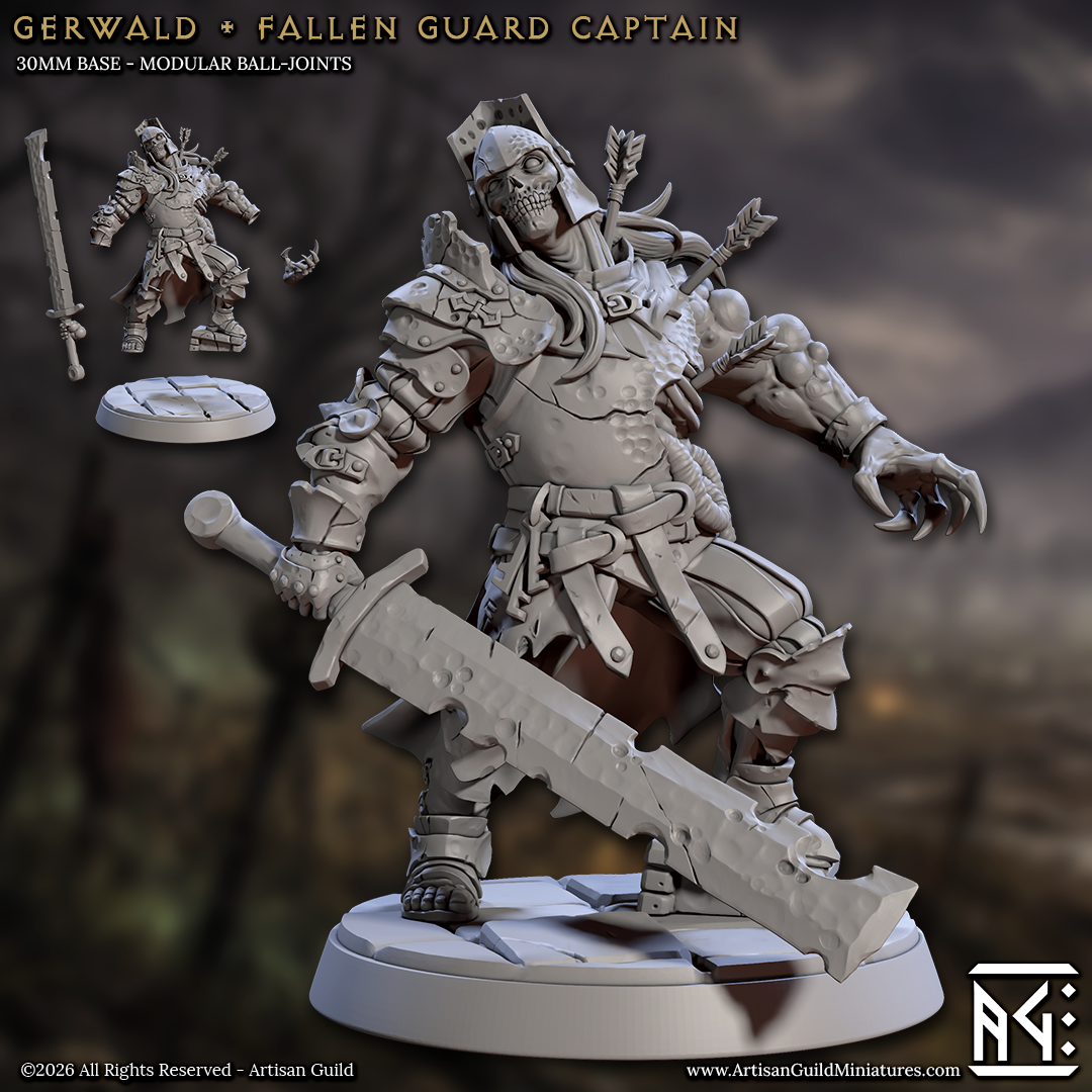 Gerwald Fallen Guard Captain - Artisan Guild