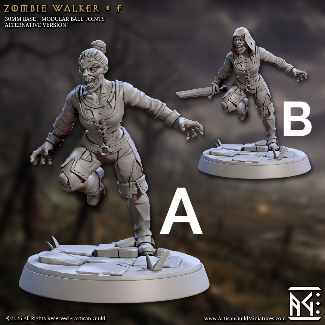 Zombie Walker F - Artisan Guild