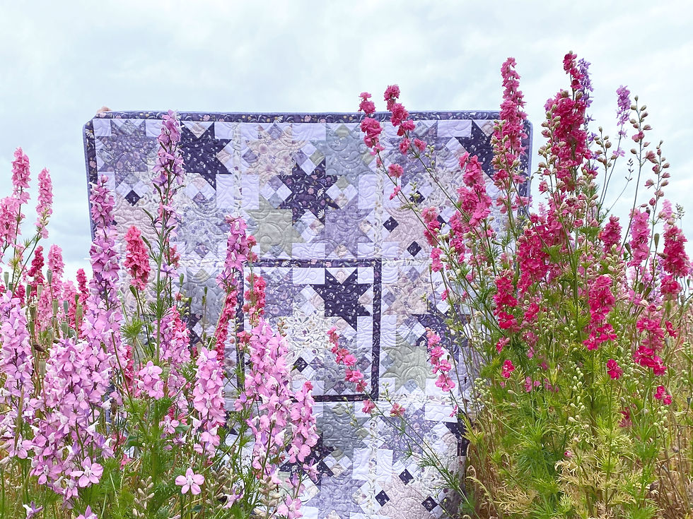 Floral Song Throw by Sally Ablett for Cassandra Connolly