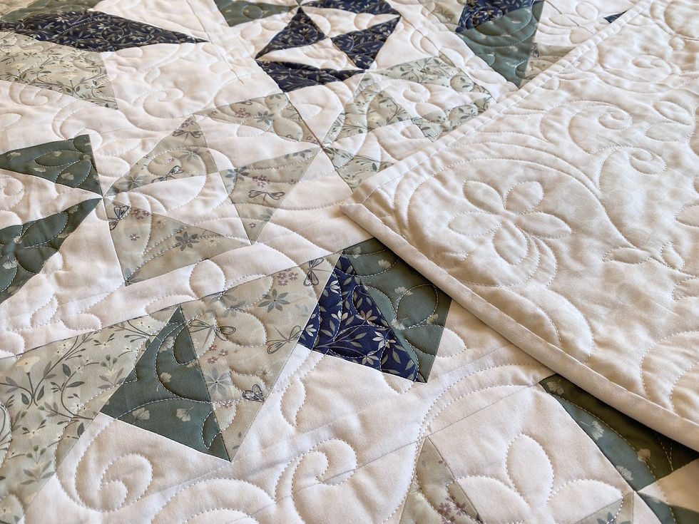The Water Gardens Quilt by Sally Ablett for Cassandra Connolly