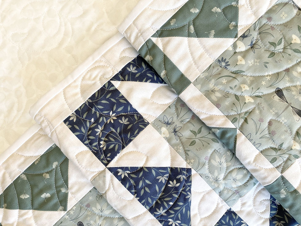 The Water Gardens Quilt by Sally Ablett for Cassandra Connolly