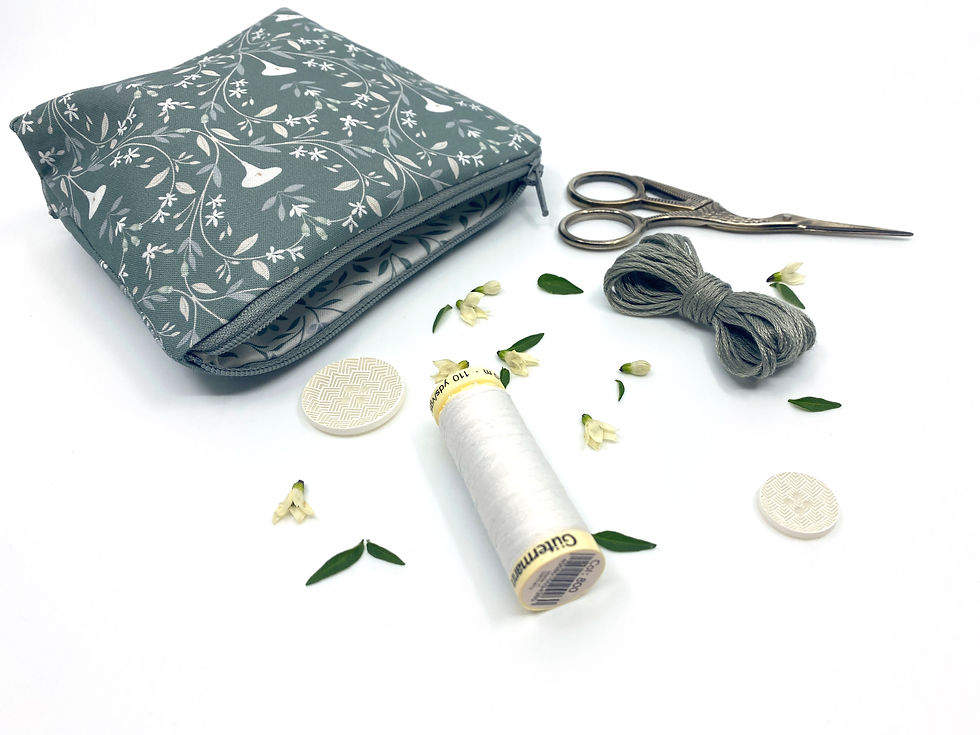 The Water Gardens purse by Cassandra Connolly