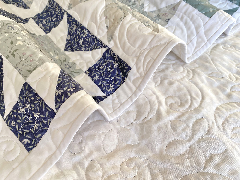 The Water Gardens Quilt by Sally Ablett for Cassandra Connolly