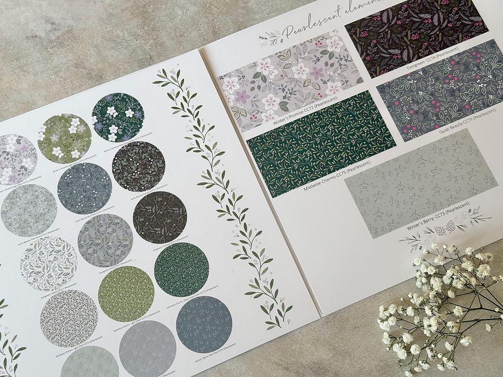 Winter's Garden by Cassandra Connolly for Lewis and Irene