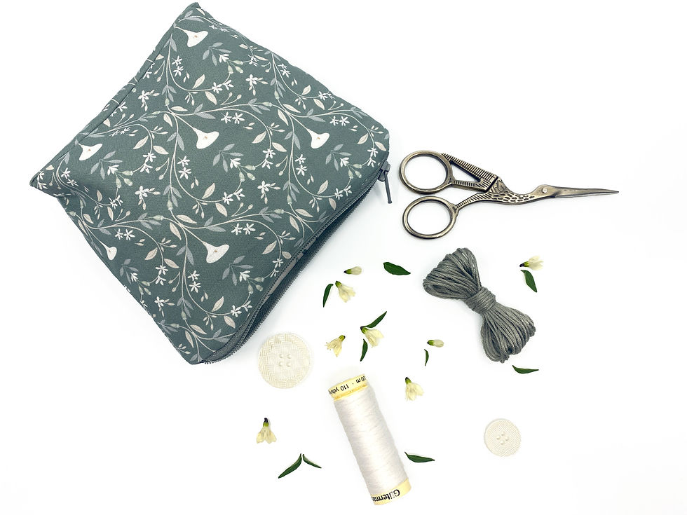The Water Gardens purse by Cassandra Connolly