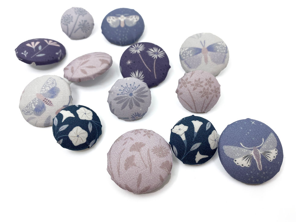 Evenfall buttons by Cassandra Connolly