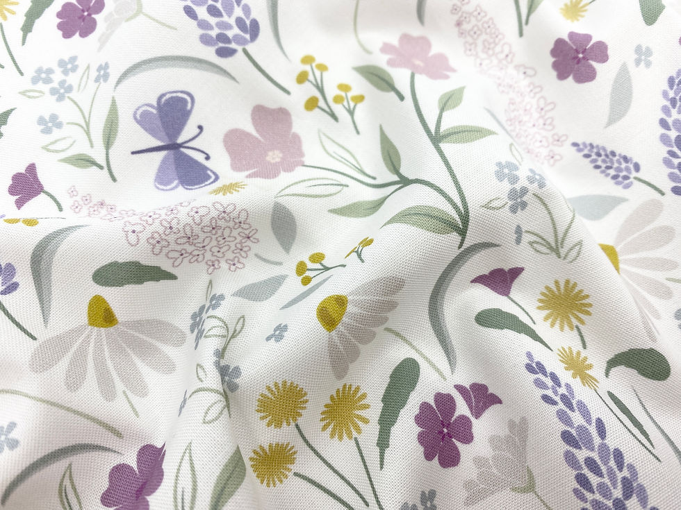 Floral Song by Cassandra Connolly for Lewis and Irene