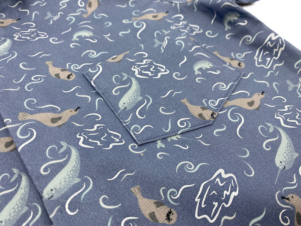 McCall's M6016 Shirt using Arctic Adventure by Cassandra Connolly