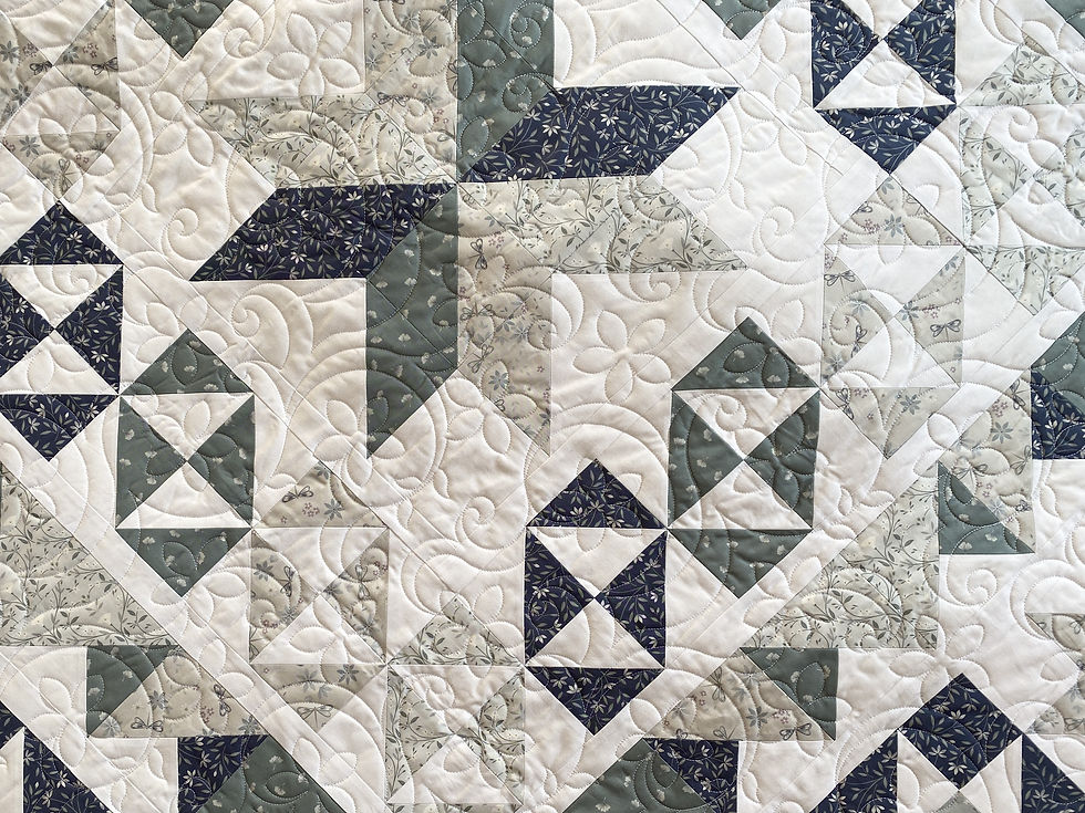 The Water Gardens Quilt by Sally Ablett for Cassandra Connolly
