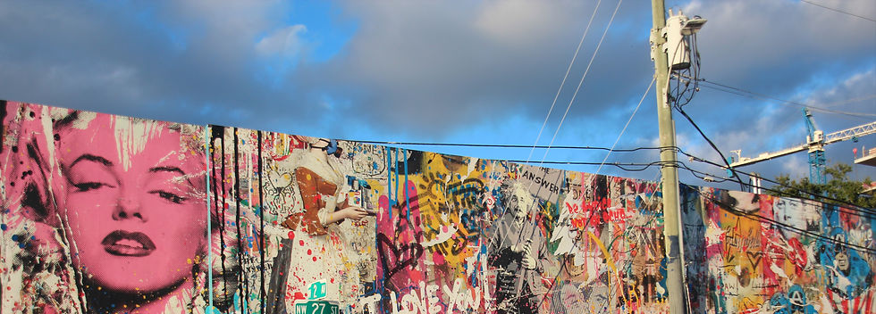 Graffiti Style Mural at Wynwood