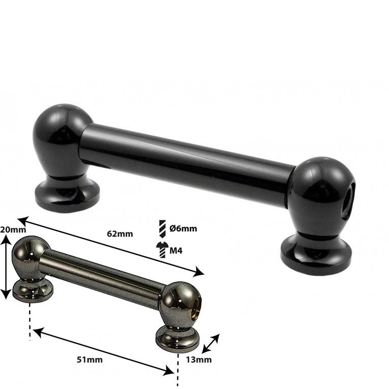 Thumbnail: Black double lugs & tube