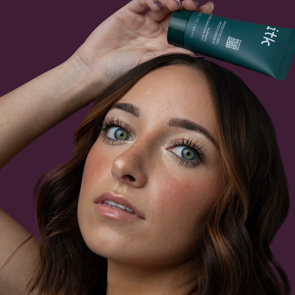 Thumbnail: Skincare Prebiotic Gel Moisturizer with Niacinamide and Squalane