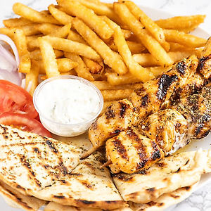 Chicken souvlaki