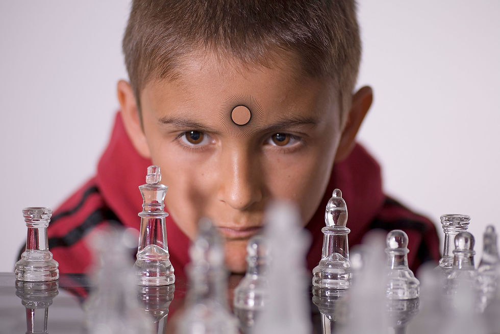 Выработка терпения путём сосредоточения на физических предметах