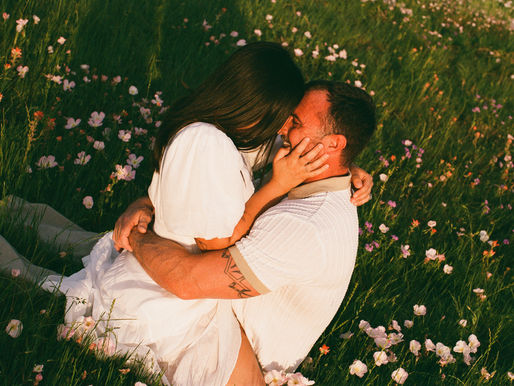 Briana and Wesley's Engagement Session on Digital and Film