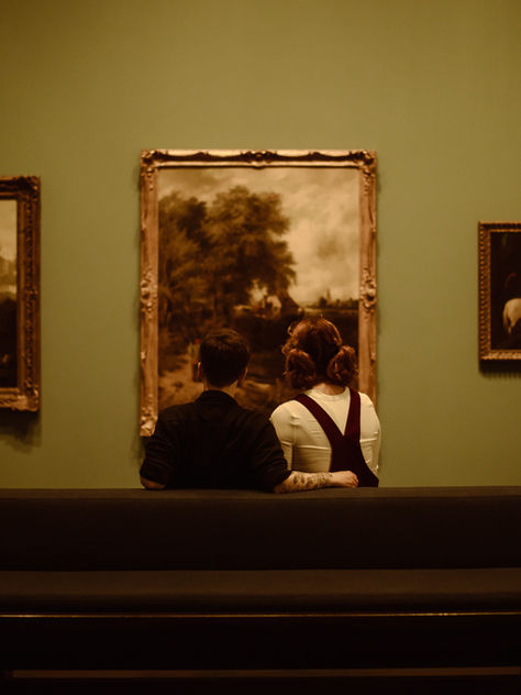 Romantic Museum Couples Session in Austin, Texas
