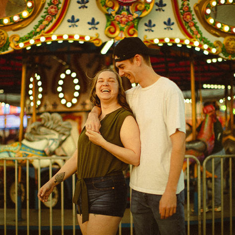 Carnival Couples Photoshoot in Belton Texas