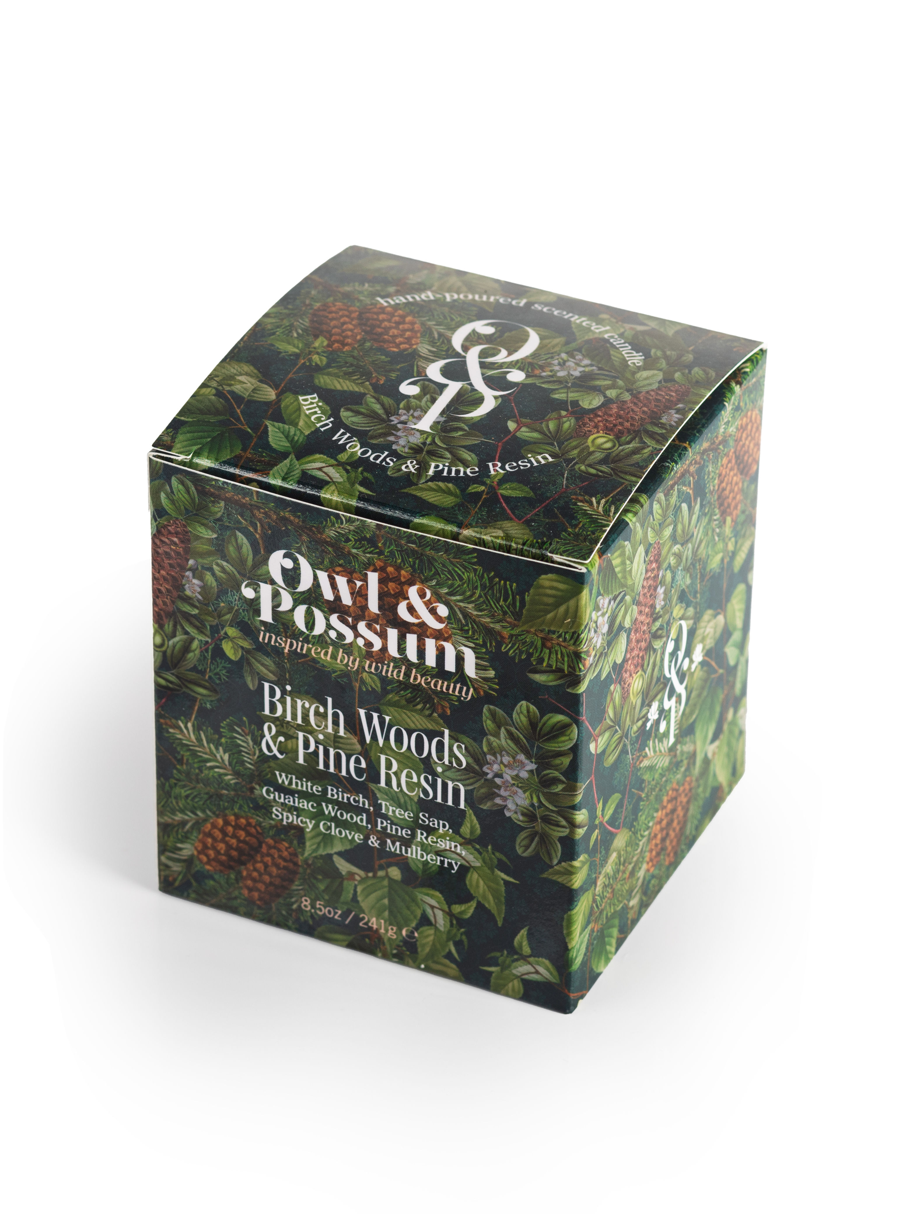 BIRCH WOODS & PINE RESIN Scented Candle