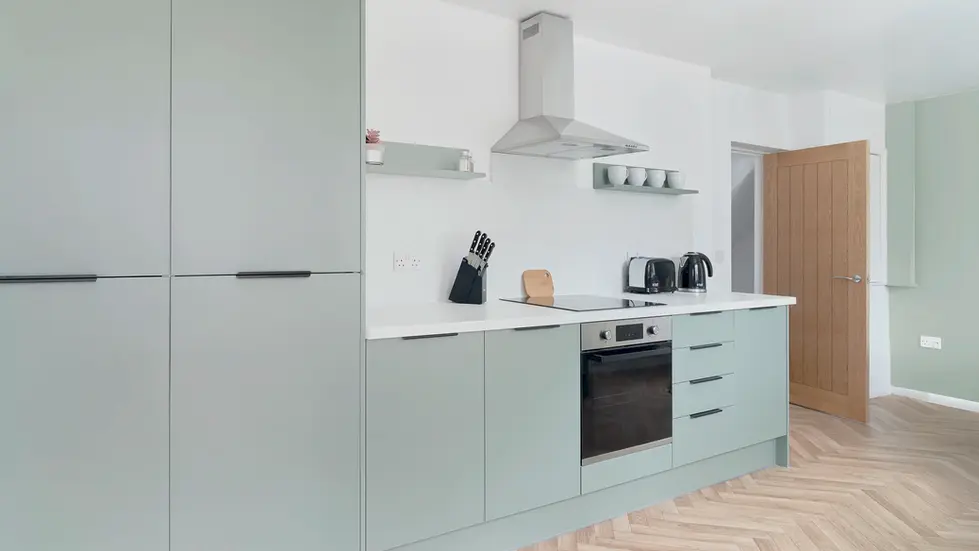 Professional property photography of a serviced accommodation or HMO kitchen, captured with sharp detail with a light and bright modern feel.
The spacious modern kitchen adds a premium feel, showcasing expert lighting and composition.
Ideal for serviced accommodation marketing , web design , and showcasing your property online. Photo by Property Photography North East a folio of North Star Images.