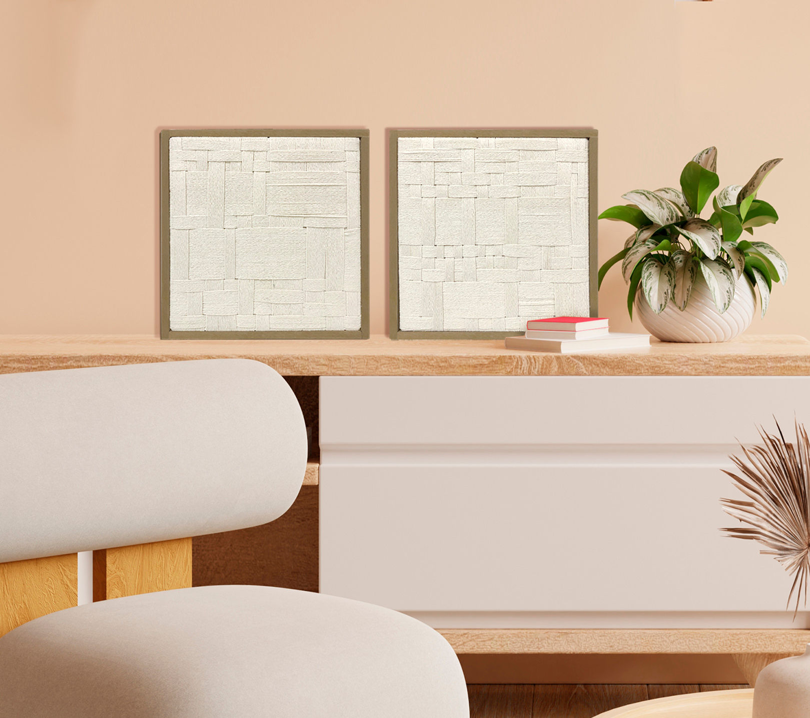 Dúo de cuadros Hallie